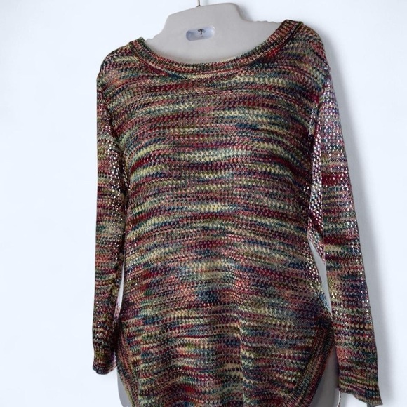 Multicolor Knit Women's Sweater Westport S - Picture 2 of 4